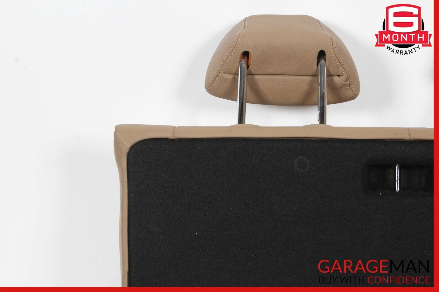 08-14 Mercedes W204 C300 C350 Sedan Rear Left Seat Cushion Upper Top Brown