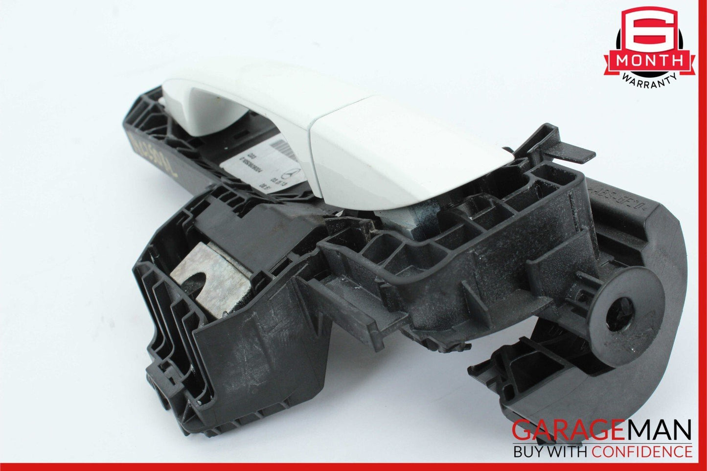 12-15 Mercedes W204 C250 C350 Rear Left Side Exterior Door Handle White OEM