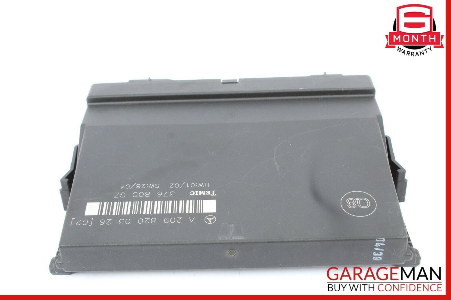 03-09 Mercedes W209 CLK500 CLK55 AMG Rear Temic Control Module 2098200326