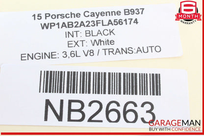 11-18 Porsche Cayenne 958 Electronic Parking Brake Control Module OEM
