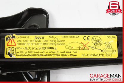 16-20 Jaguar XF Rear Trunk Spare Tire Foam Cover w/ Jack & Wrench OEM