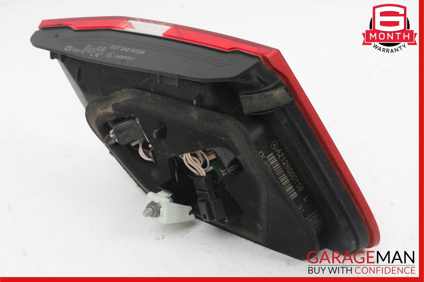 10-13 Mercedes W212 E350 E400 Rear Left Driver Side Inner Tail Light Lamp OEM