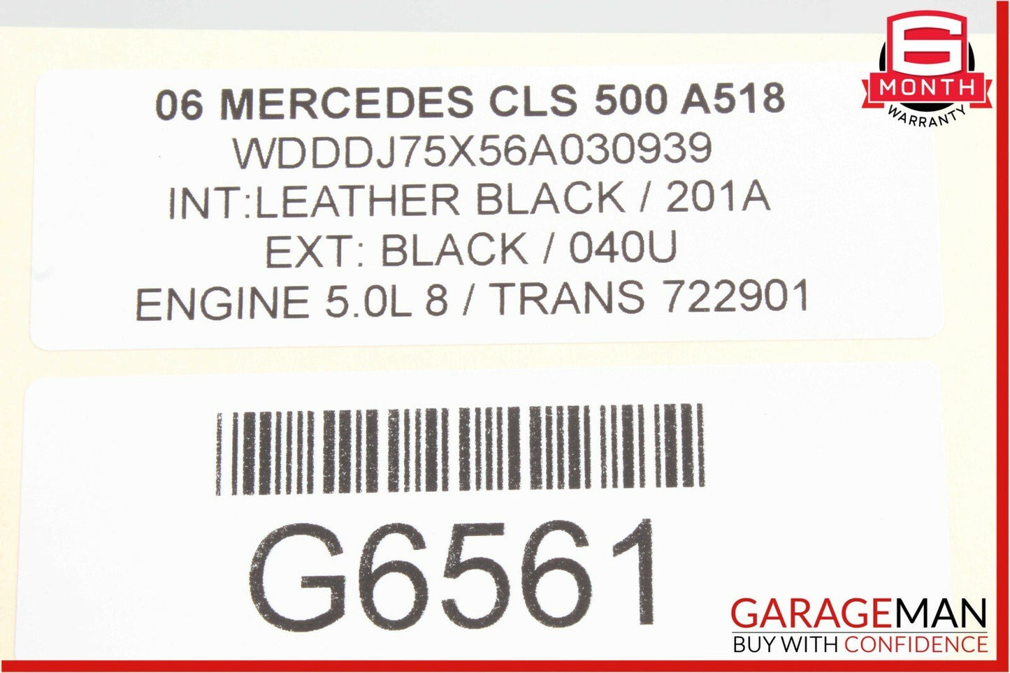 06-11 Mercedes W219 CLS500 Front Left Side Door Computer Controller Module