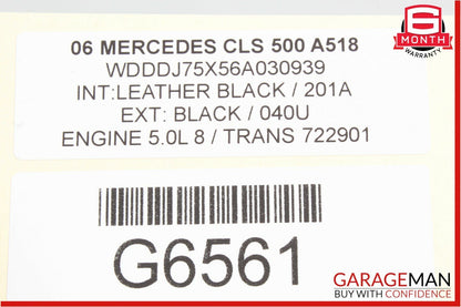 06-11 Mercedes W219 CLS500 Front Left Side Door Computer Controller Module