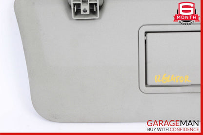 06-12 Mercedes X164 GL450 GL550 Front Right Side Sun Visor Sunvisor Shade Gray