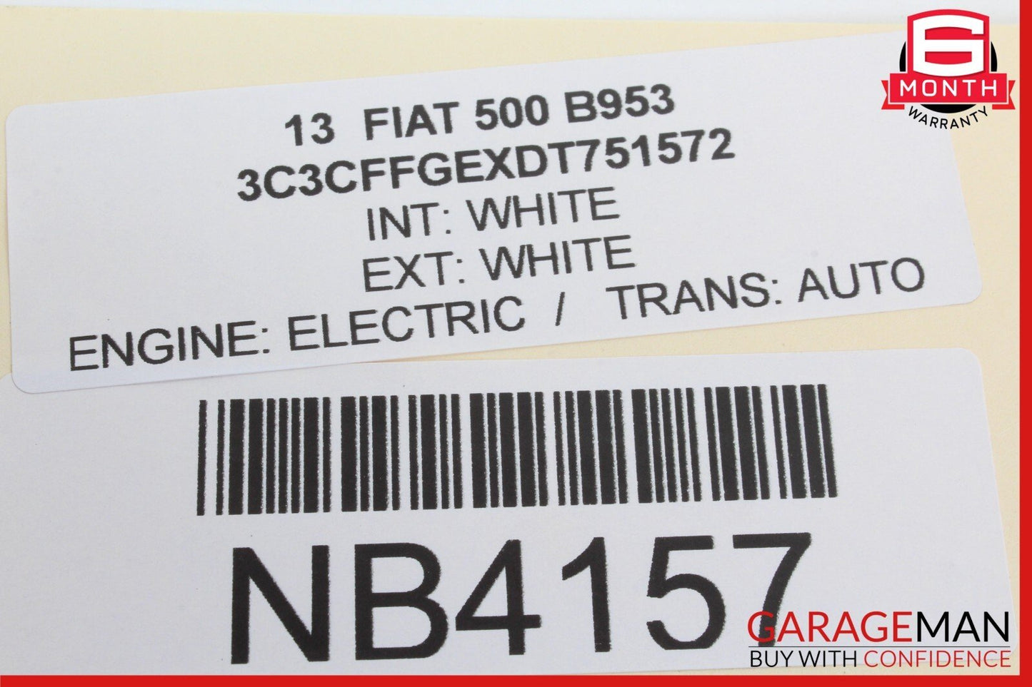 12-19 Fiat 500 Electronic Pedestrian Protection Control Module OEM 05091205AA