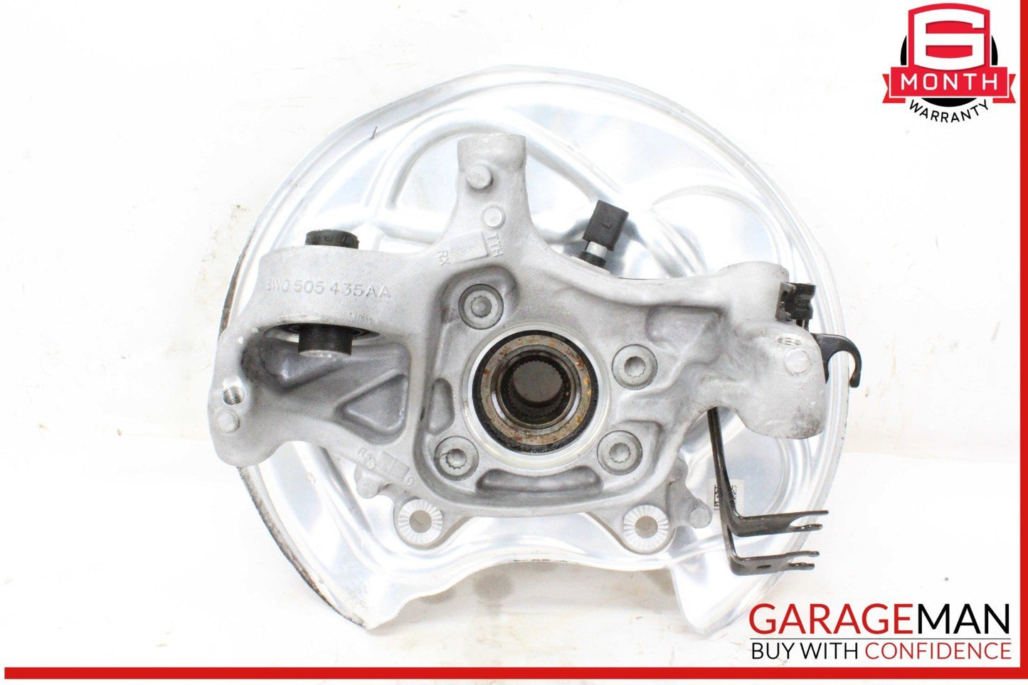 17-24 Audi S5 A5 Rear Left Driver Side Spindle Knuckle Wheel Hub 8W0505435AA OEM