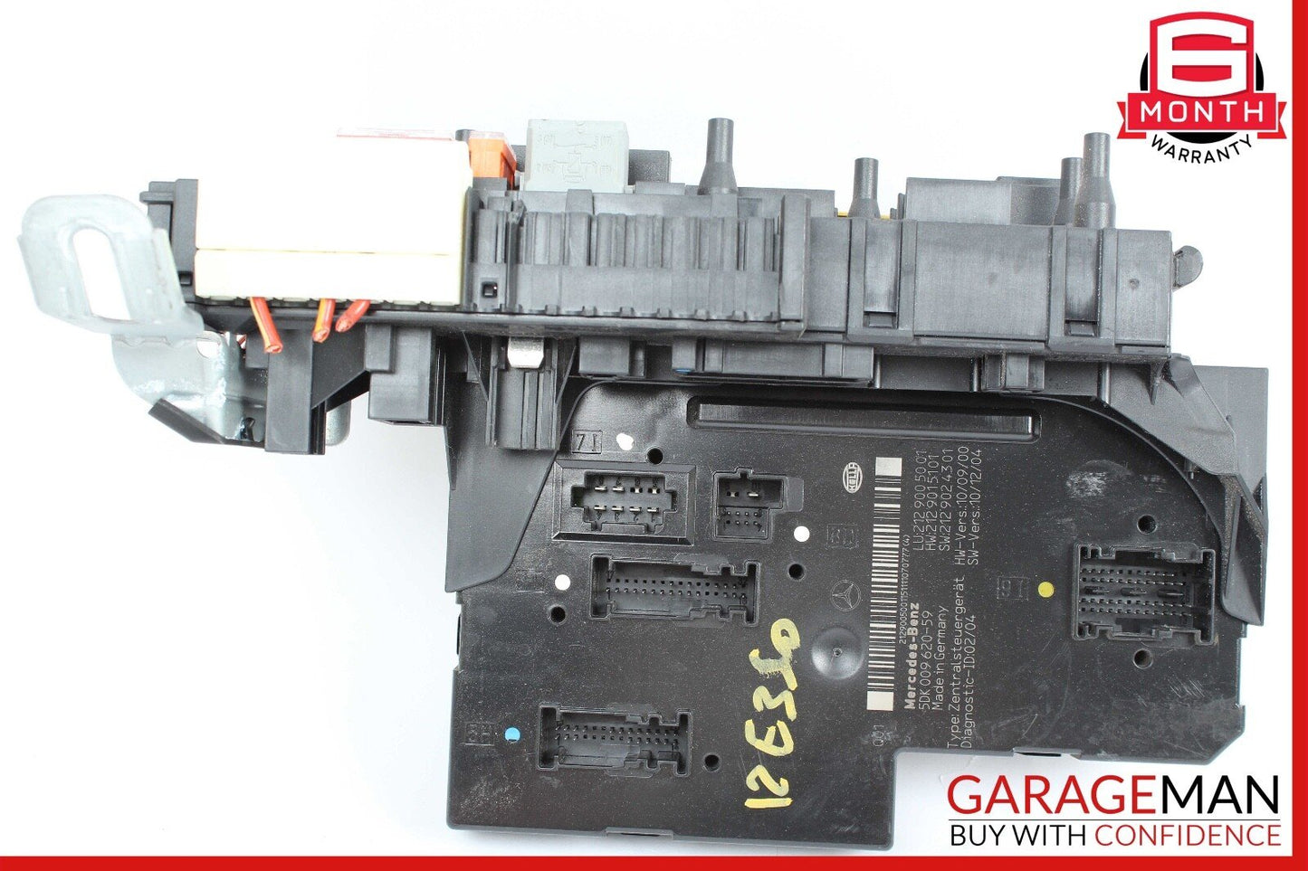 10-18 Mercedes W212 E350 CLS63 Rear SAM Module Relay Fuse Box 2129005001 OEM