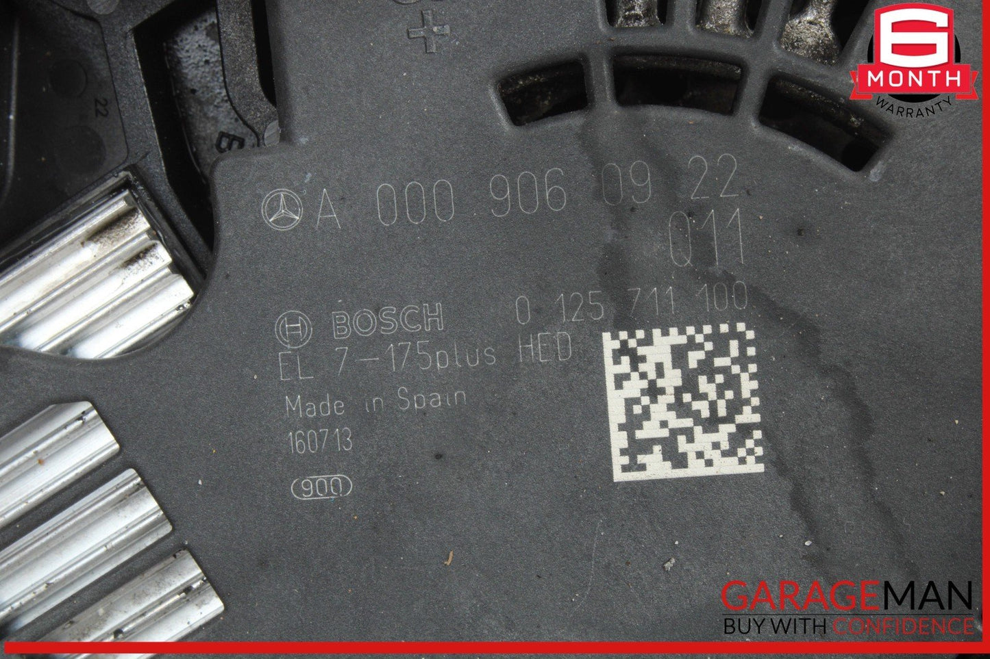 16-23 Mercedes W447 Metris SLC300 SLC43 AMG Engine Motor Alternator Bosch OEM