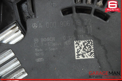 16-23 Mercedes W447 Metris SLC300 SLC43 AMG Engine Motor Alternator Bosch OEM