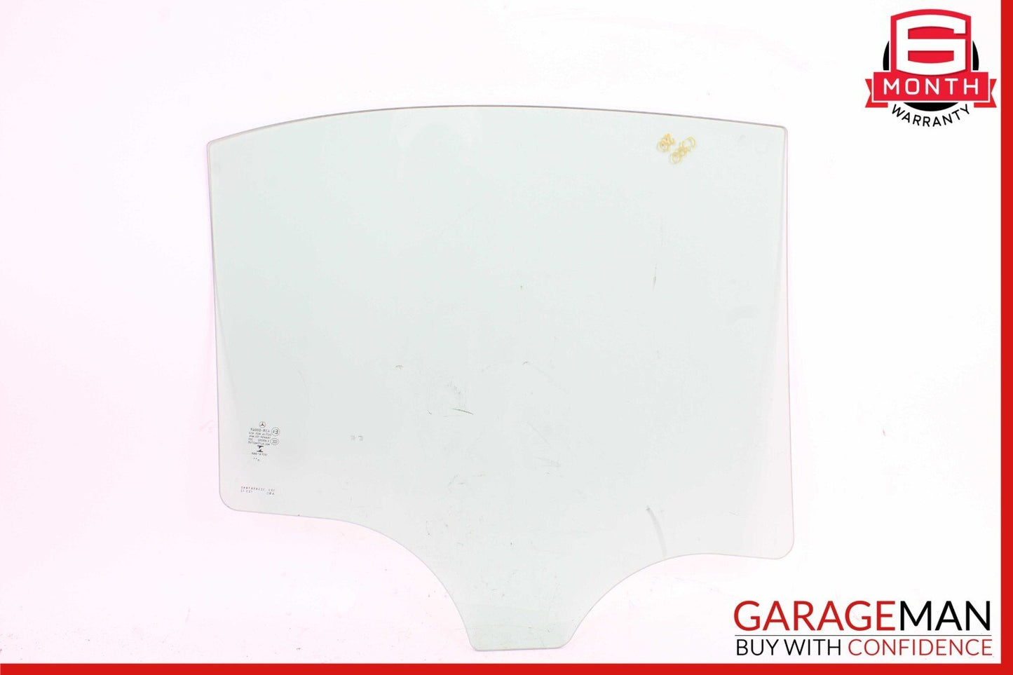 15-20 Mercedes W205 C300 C350e C400 Rear Left Side Door Window Glass Clear