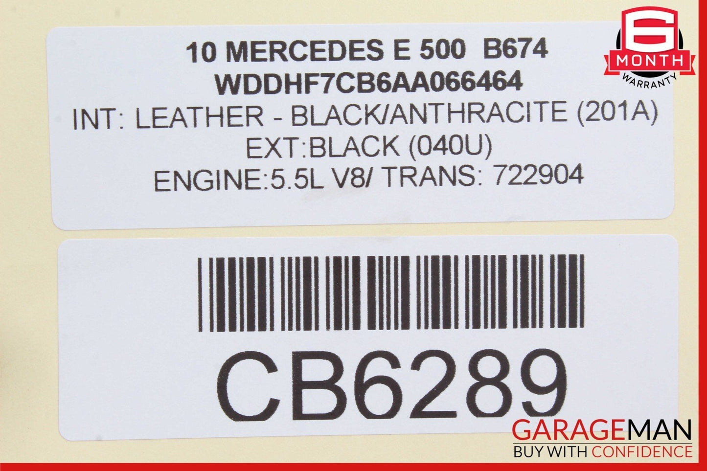 10-13 Mercedes W212 E350 E550 E63 AMG Parking Distance Control PDC Module
