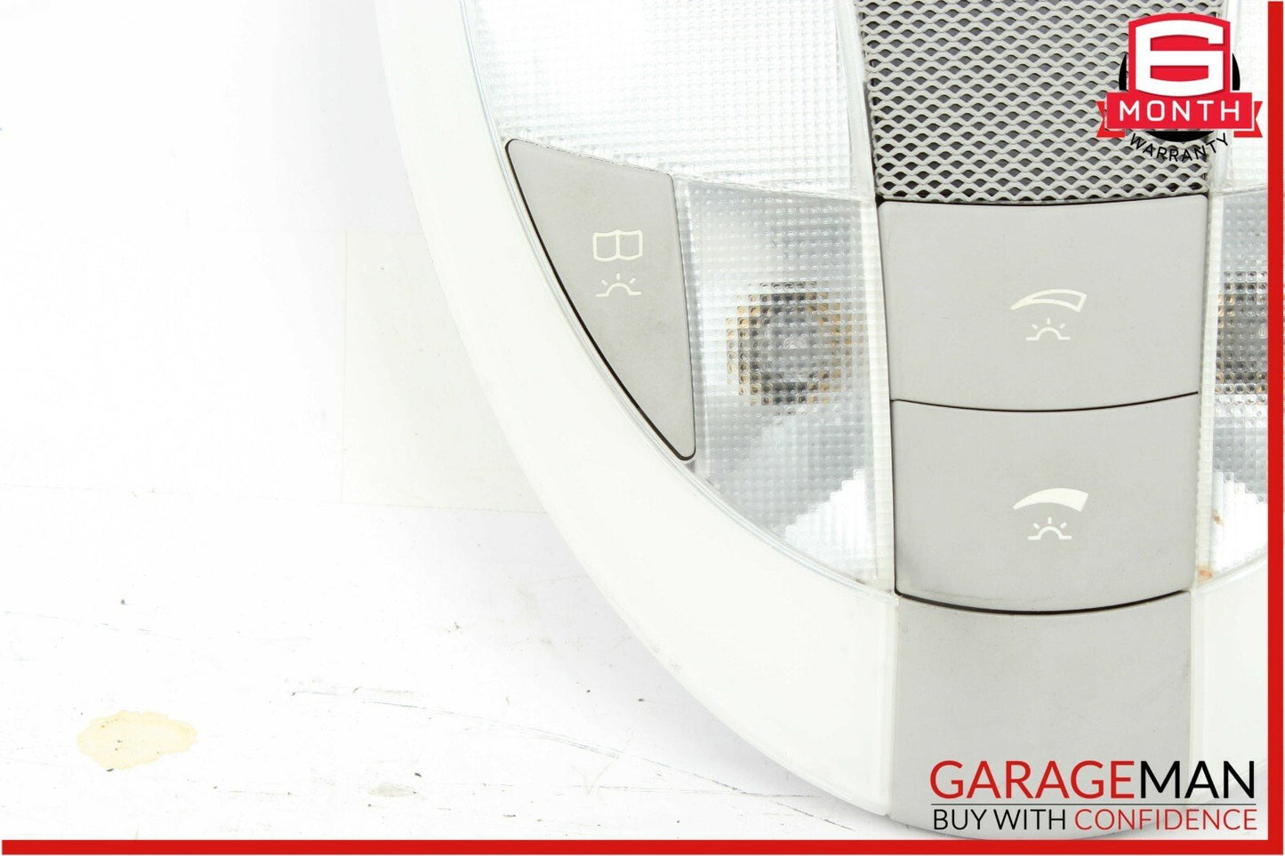 03-11 Mercedes W219 CLS500 E500 Rear Upper Overhead Dome Light Reading Map Grey