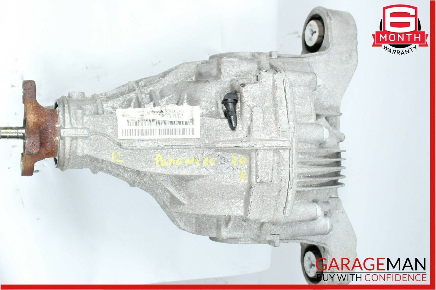 11-13 Porsche Panamera 970 3.6L Rear Diff Differential Axle Carrier OEM 79k