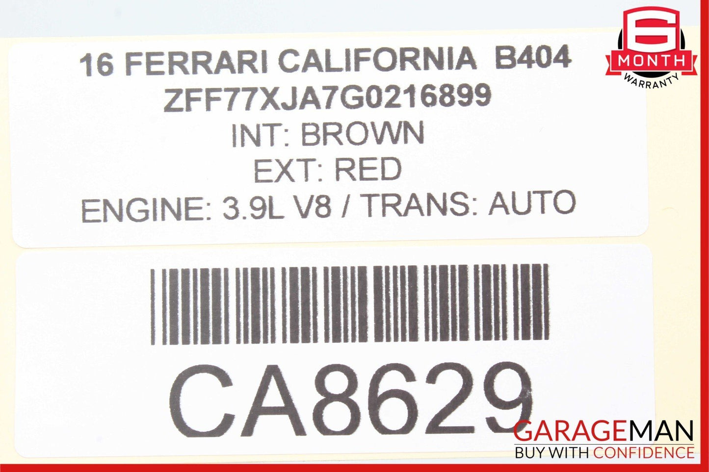 15-18 Ferrari California T Tire Pressure Monitoring System TPMS Receiver Unit 3k