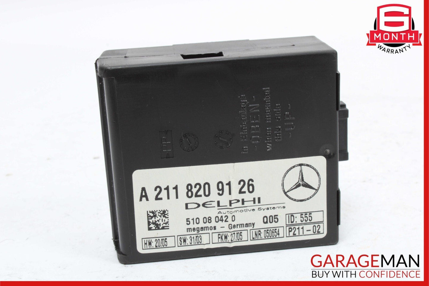 Mercedes SL500 S430 CLK500 CL500 E320 CL55 AMG Anti Theft Alarm Module Unit OEM