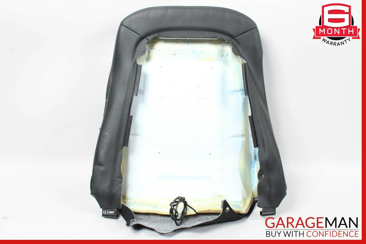 08-14 Mercedes W204 C300 Sedan Front Right Side Top Upper Seat Cushion Black