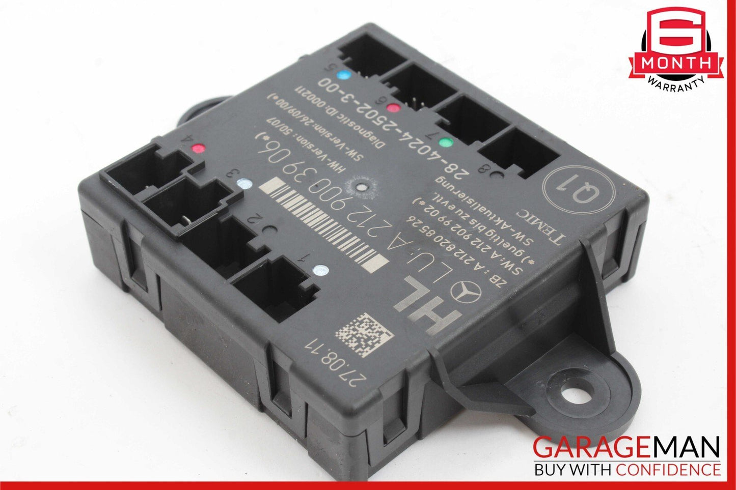 08-18 Mercedes W204 C250 GLK350 E350 CLS550 Rear Left Side Door Control Module