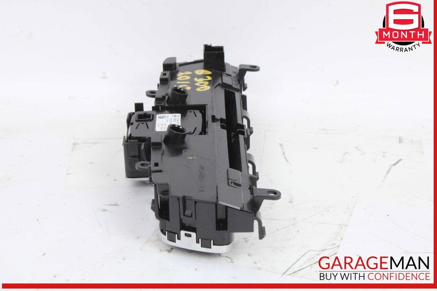 15-18 Mercedes W205 C300 4MATIC Center Dash Hazard Control Switch w/ Clock OEM