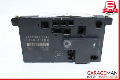 06-11 Mercedes W219 CLS500 Front Left Driver Door Control Module Unit OEM
