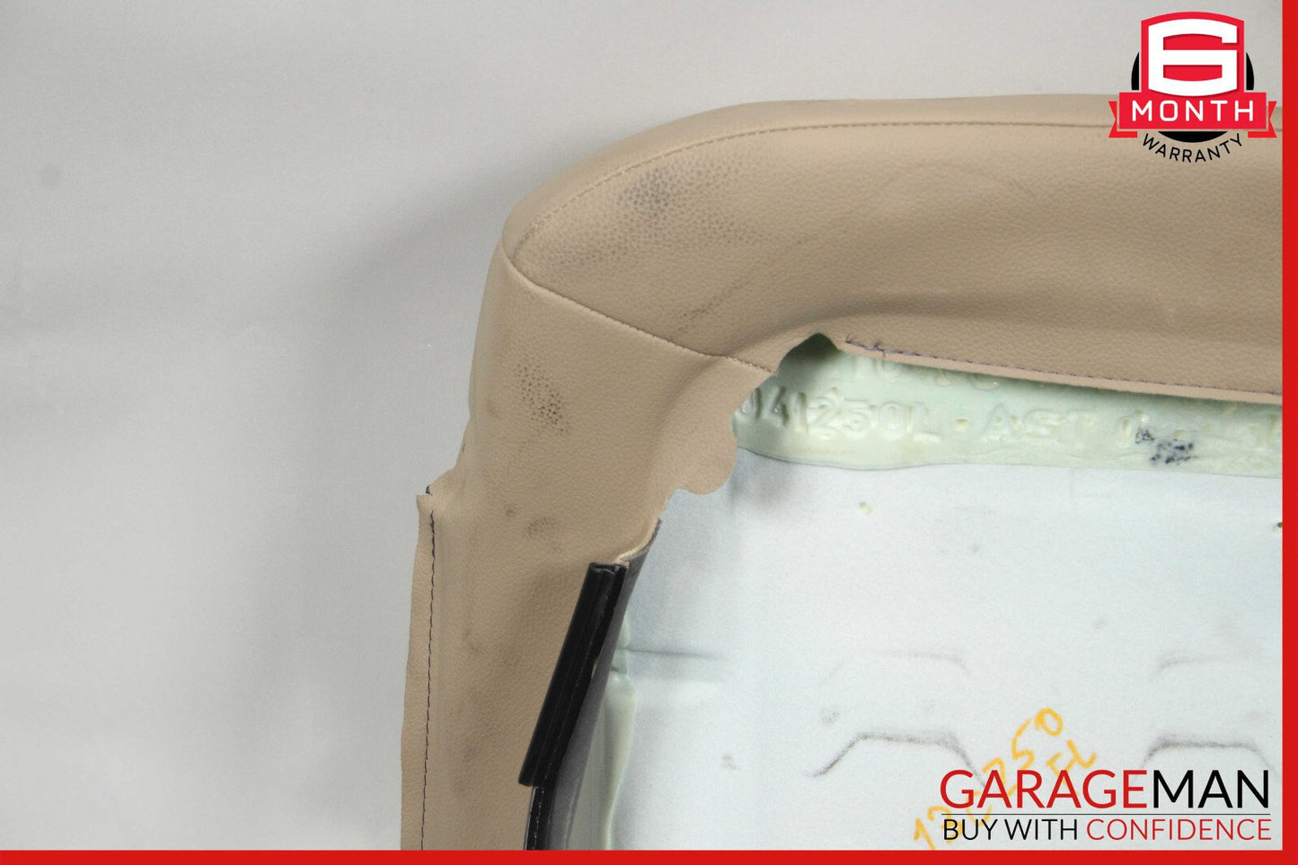 12-14 Mercedes W204 C250 C300 Front Left Top Upper Seat Cushion Cover OEM