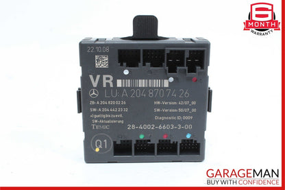 08-18 Mercedes W204 C300 C250 E400 Front Right Side Door Control Module OEM
