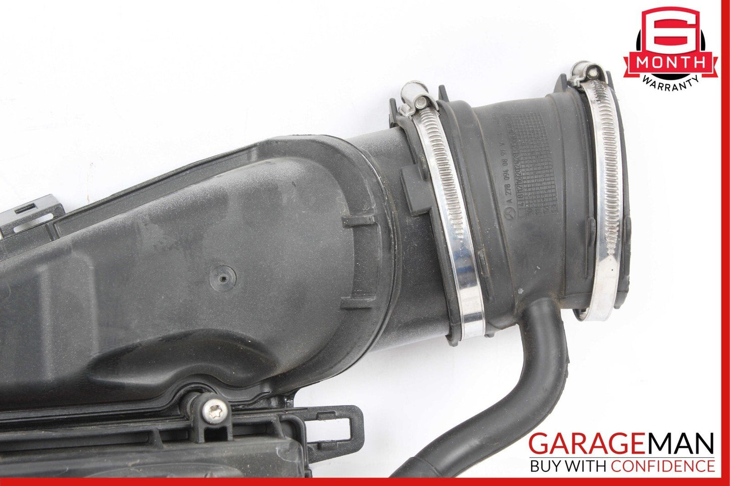 11-19 Mercedes W212 E63 SL63 ML63 AMG Left Side Air Intake Cleaner Box OEM