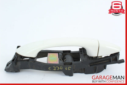 05-07 Mercedes W203 C230 C320 C350 Front Right Exterior Door Handle White OEM