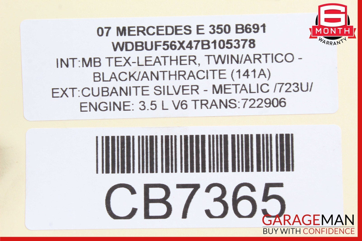 03-09 Mercedes W211 E320 E350 E550 Front Right Side Door Control Module Unit