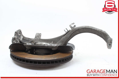 12-17 Audi SQ5 Front Right Side Spindle Knuckle Wheel Hub w/ Disc Rotor OEM