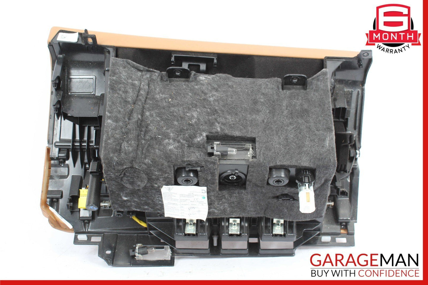 10-16 Porsche Panamera 970 Dashboard Glove Box Storage Tray Compartment Brown