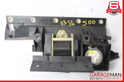 03-08 Mercedes R230 SL500 Rear Right Seat Belt Retractor Luggage w/ Speaker OEM