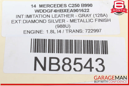 14-19 Mercedes W117 CLA45 AMG CLA250 Pano Panoramic Sunroof Sun Roof Motor OEM