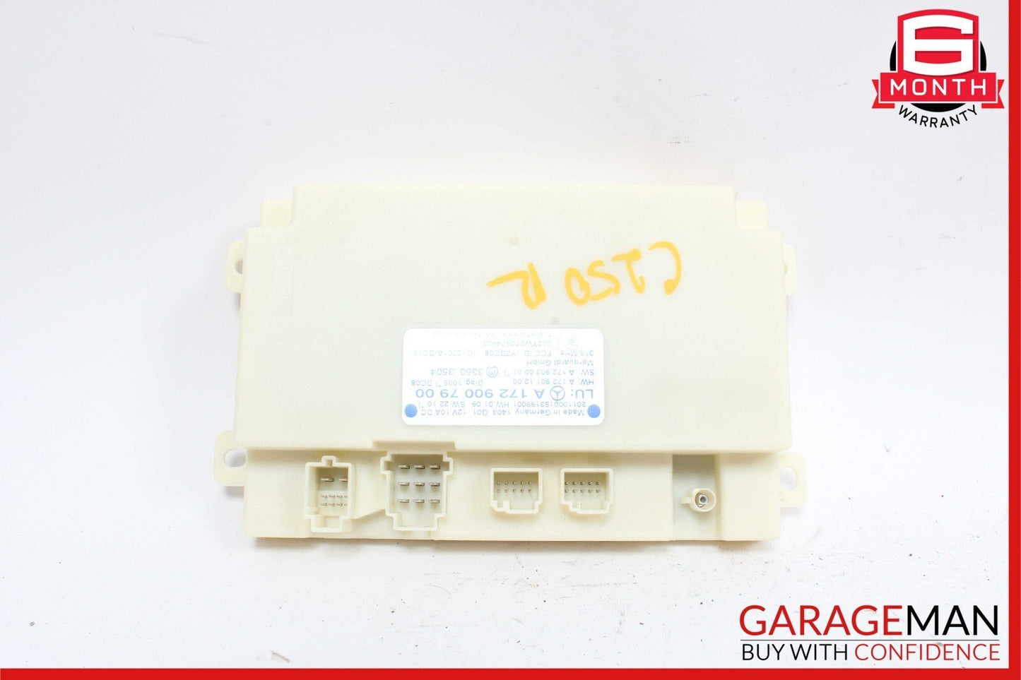 10-15 Mercedes W204 C250 CLS550 Keyless Go Entry Control Module Unit OEM