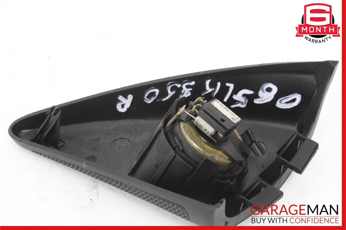 05-11 Mercedes R171 SLK350 SLK280 Front Right Side Door Tweeter Speaker Cover