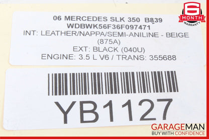 05-11 Mercedes R171 SLK350 Rear Left or Right Suspension Upper Control Arm OEM
