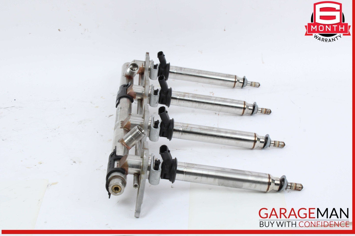 12-18 Mercedes X166 GL450 GL550 Fuel Injector Rail Left Side 2780703395 OEM