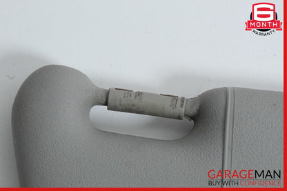 01-07 Mercedes W203 C230 C32 AMG Front Right Side Sunvisor Sun Visor Grey OEM