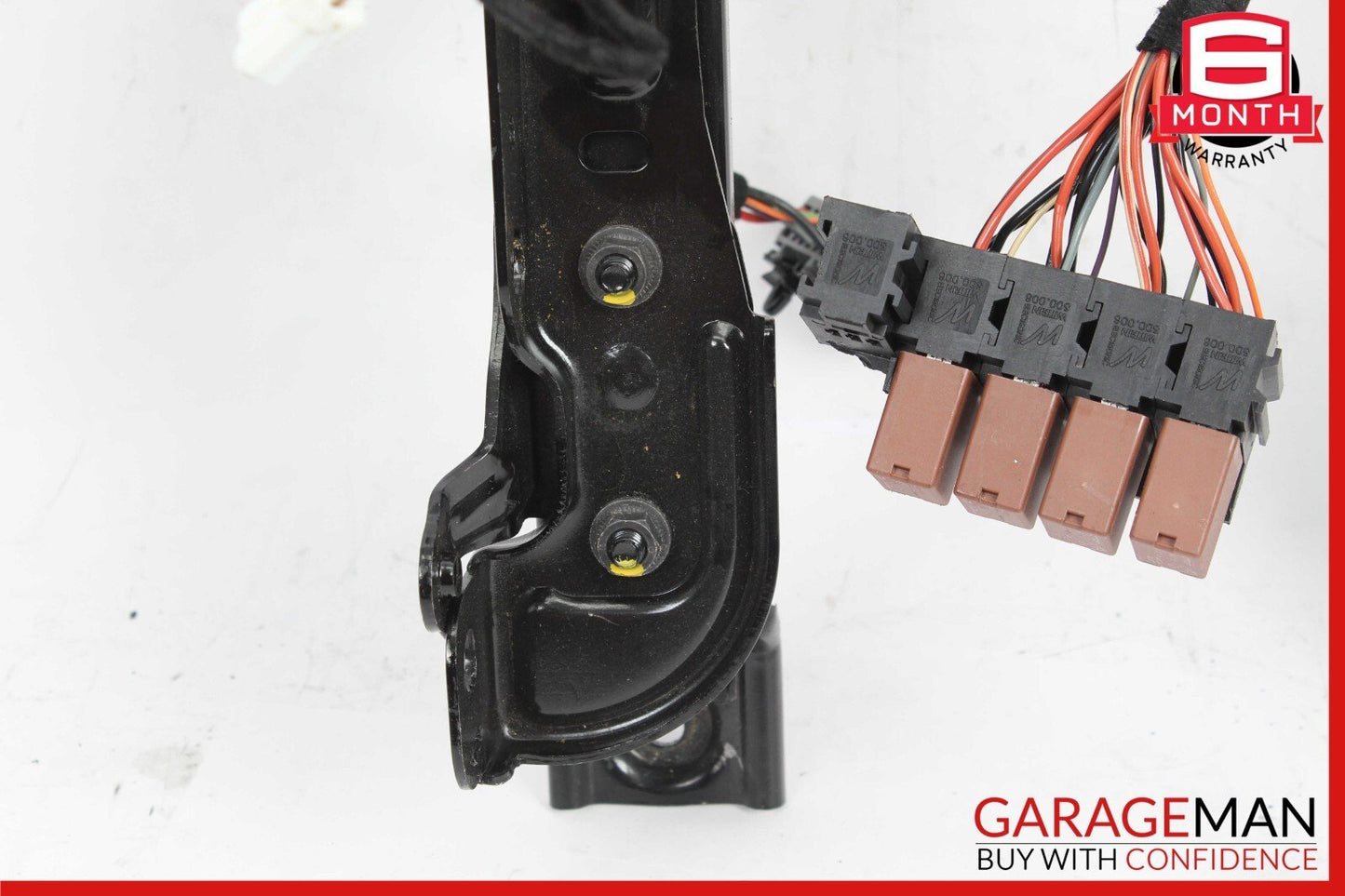 03-13 Maserati Quattroporte S Rear Left Seat Rail Track Frame w/ Motors OEM