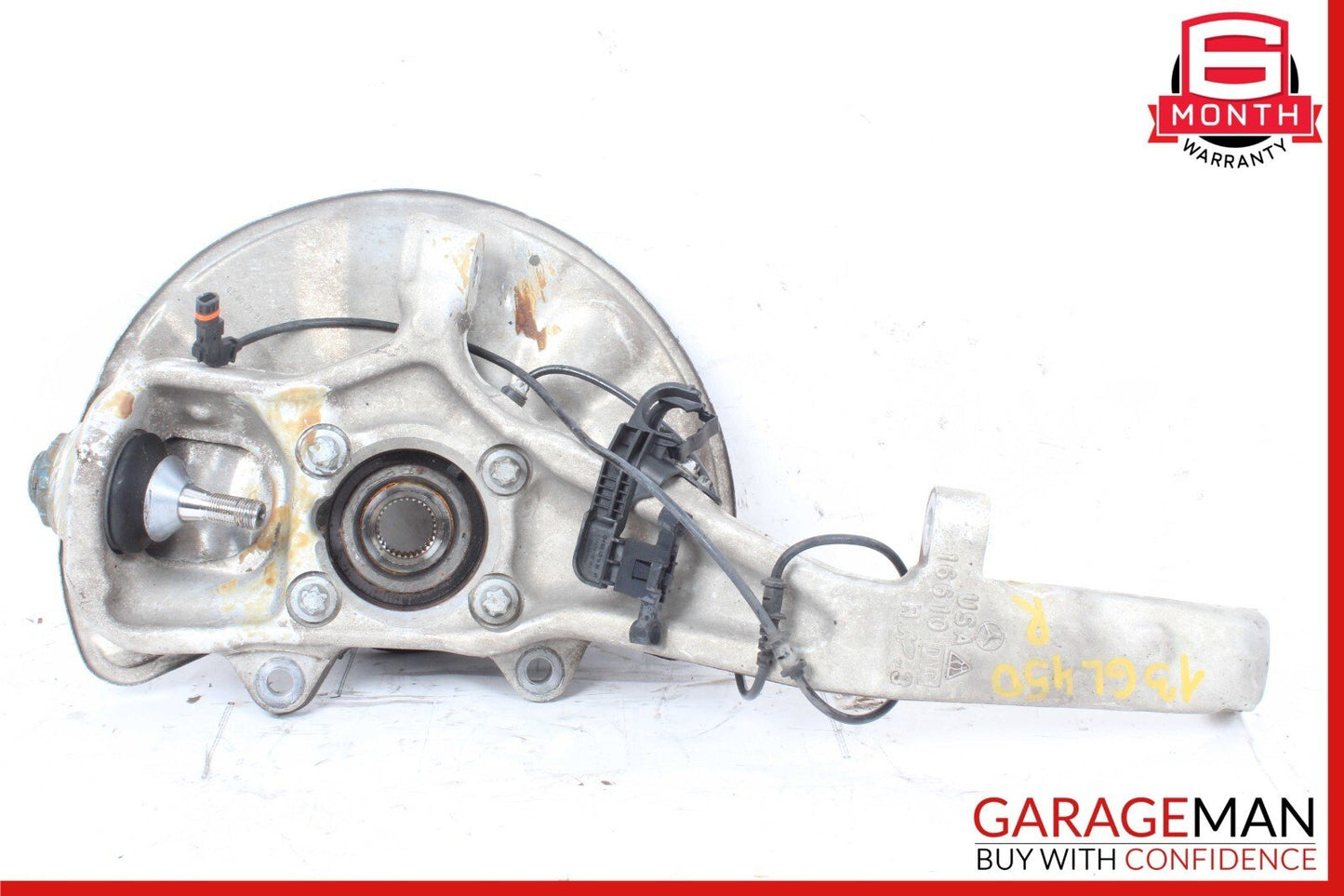 12-19 Mercedes W166 ML63 AMG GL450 Front Right Side Spindle Knuckle Hub OEM