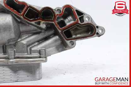 05-13 Mercedes W220 S55 AMG C300 Engine Oil Filter Cooler Housing 2721800410 OEM