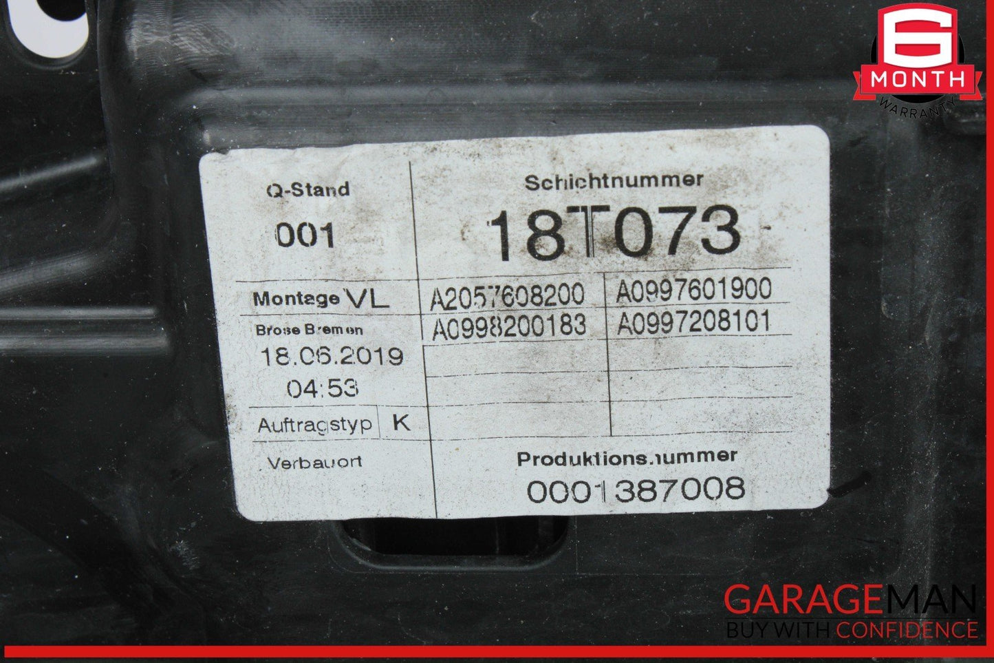 15-20 Mercedes-Benz C300 W205 Door Lock Latch Actuator 2220063999 Left/Right