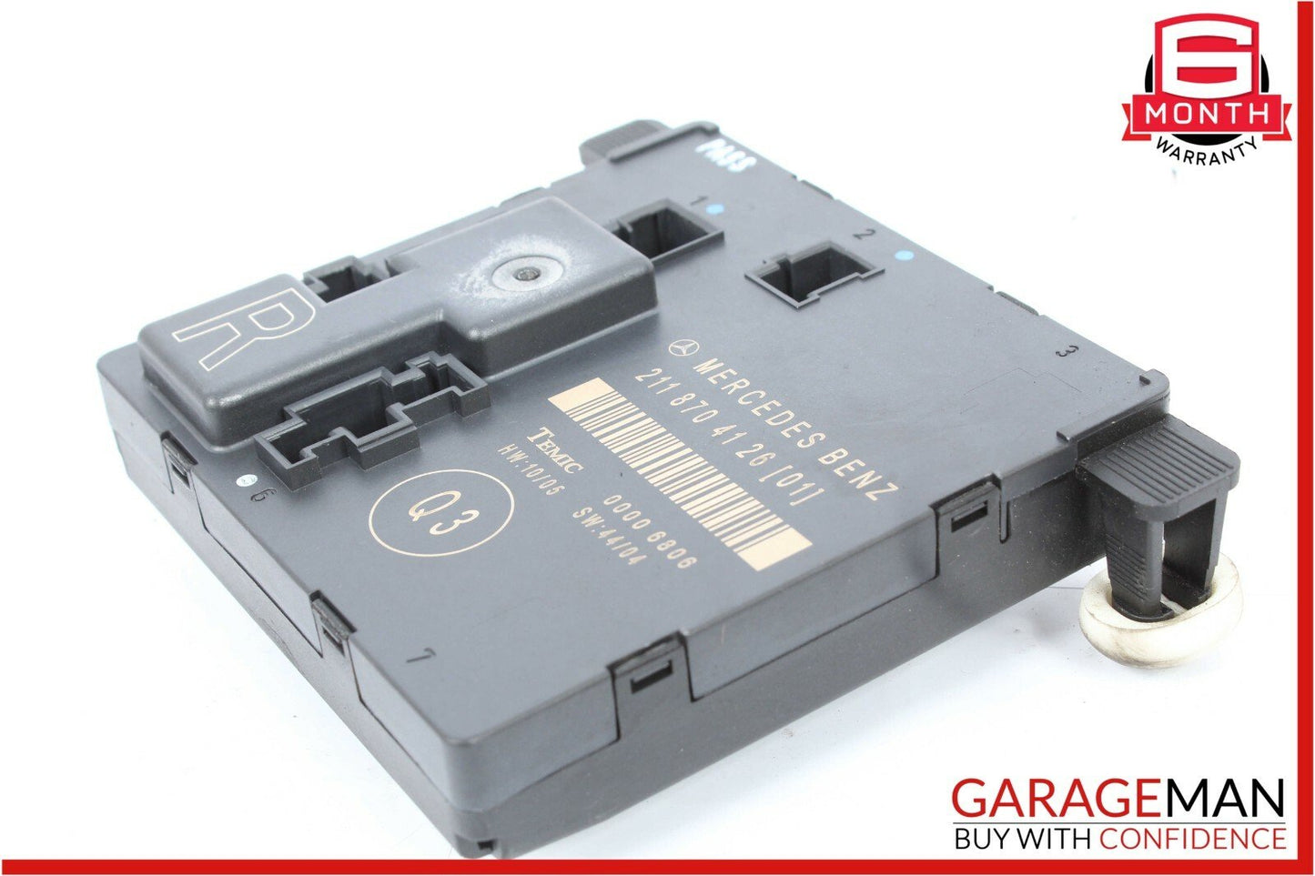 03-09 Mercedes W211 E350 E500 E550 Rear Right Side Door Control Module Unit