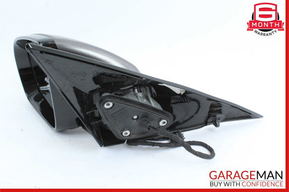 09-11 Mercedes R171 SLK350 Front Left Driver Side Mirror Door Rear View Black