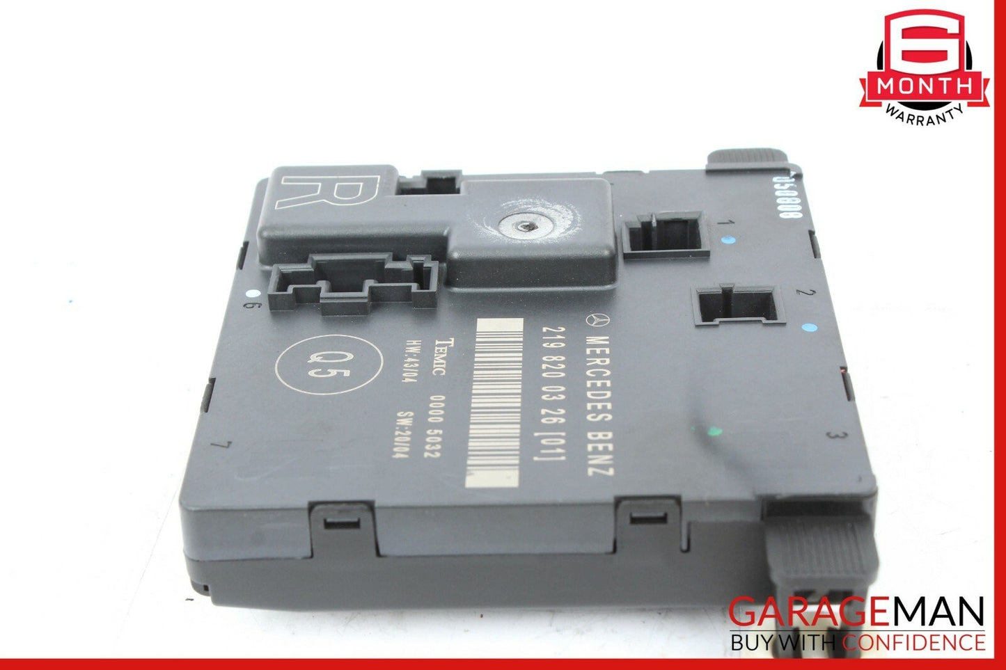 06-11 Mercedes W219 CLS500 CLS55 AMG Rear Right Side Door Control Module OEM