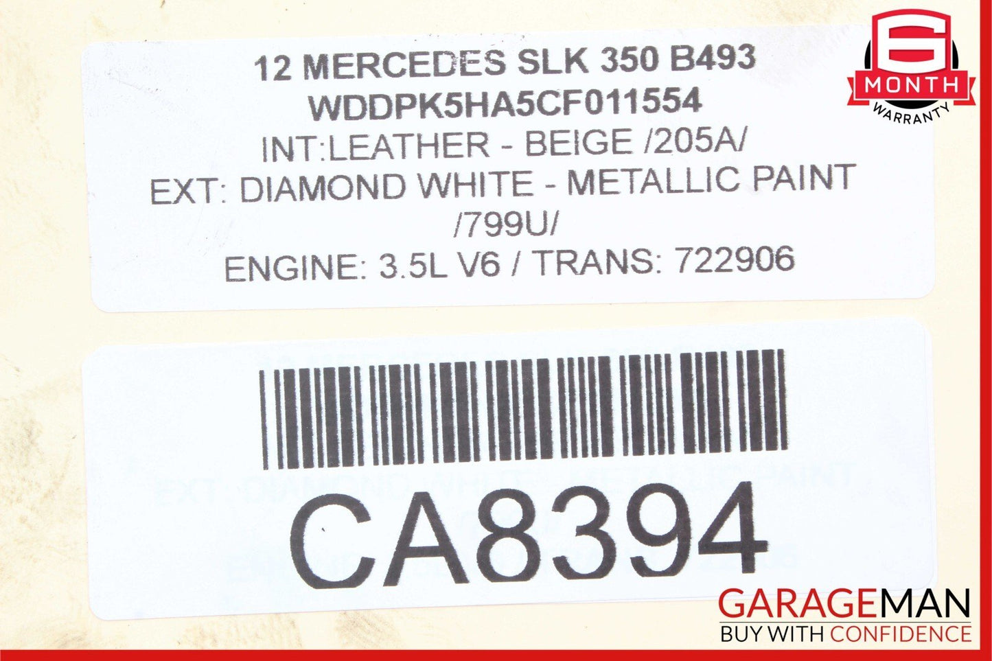 12-20 Mercedes R172 SLK350 GLS450 M276 Engine Oil Cooler Radiator 2761880001 OEM