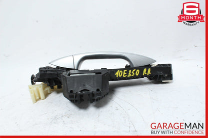 10-17 Mercedes W212 E350 Front / Rear Right Exterior Door Handle Keyless Silver