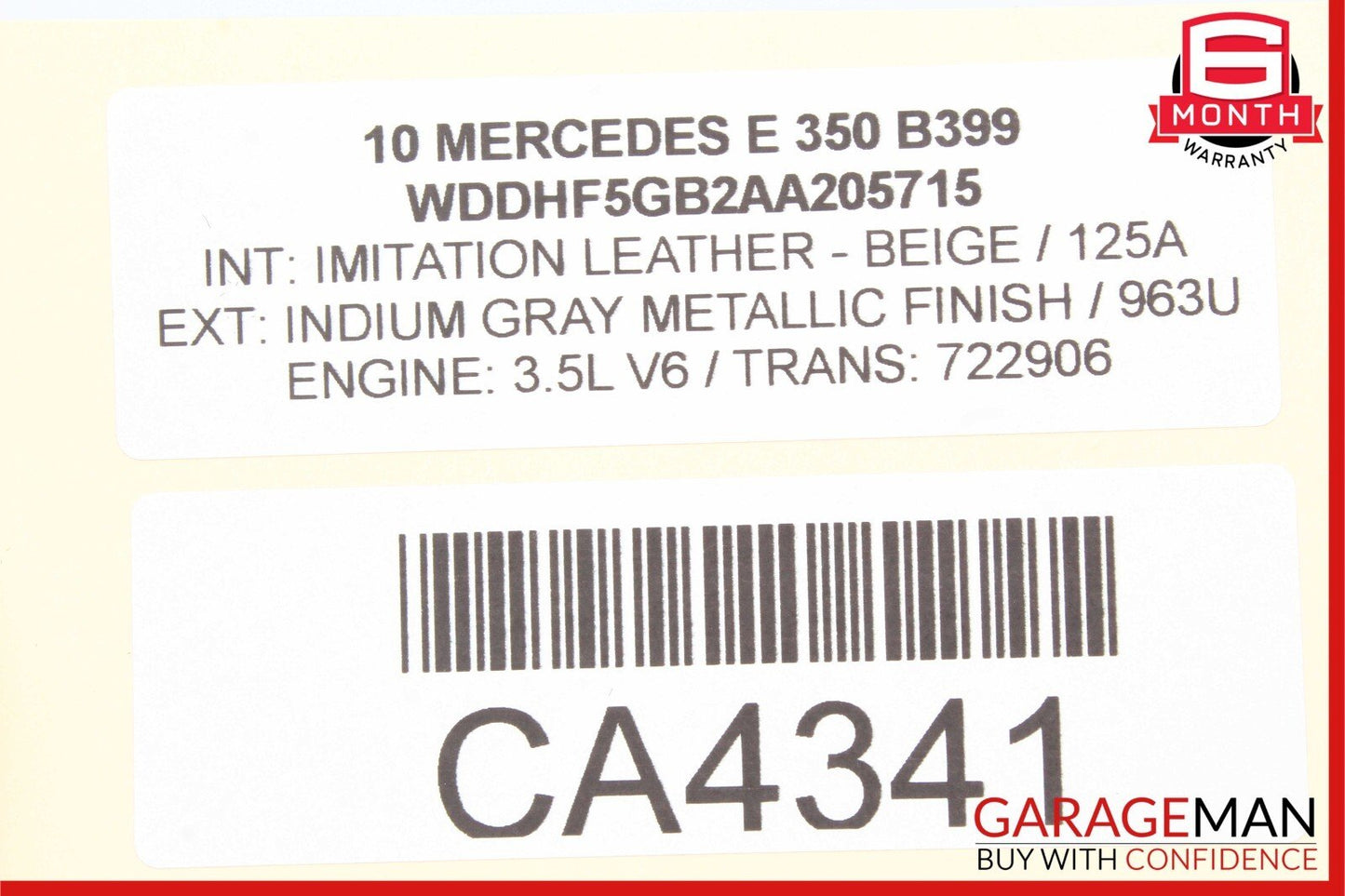 08-18 Mercedes CLS550 C300 E400 E350 Front Right Side Door Control Module Unit