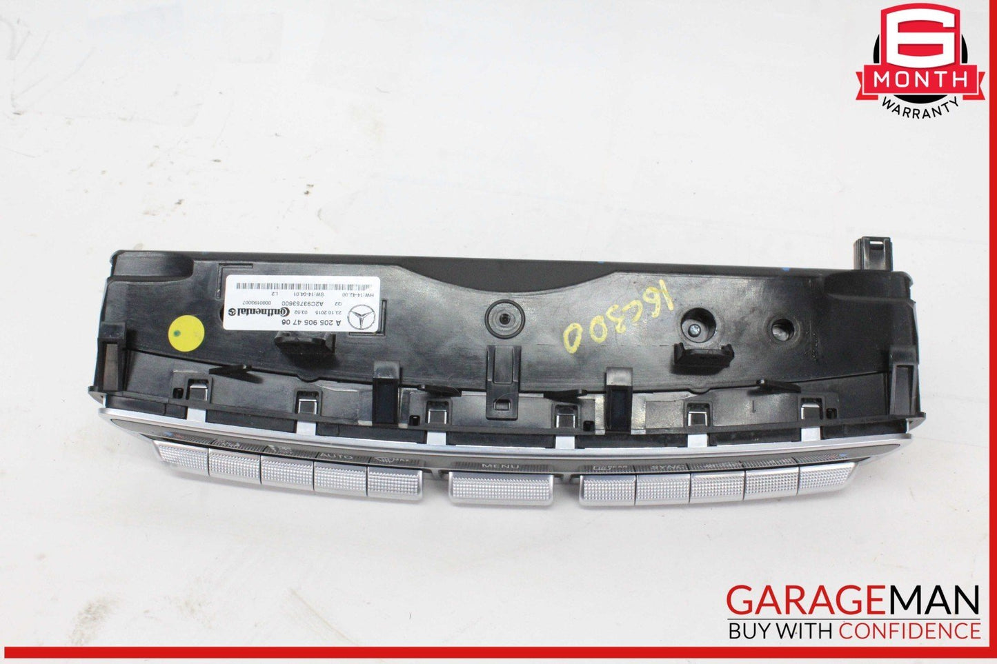 15-20 Mercedes W205 C300 C350e C400 A/C AC Heater Climate Control Switch OEM