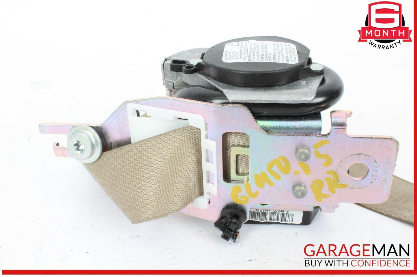 12-19 Mercedes X166 GL450 Rear 2nd Row Right Seatbelt Seat Belt Retractor OEM